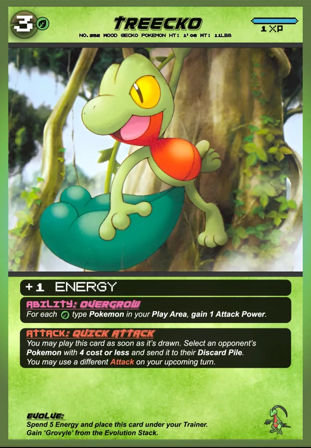 Treecko card