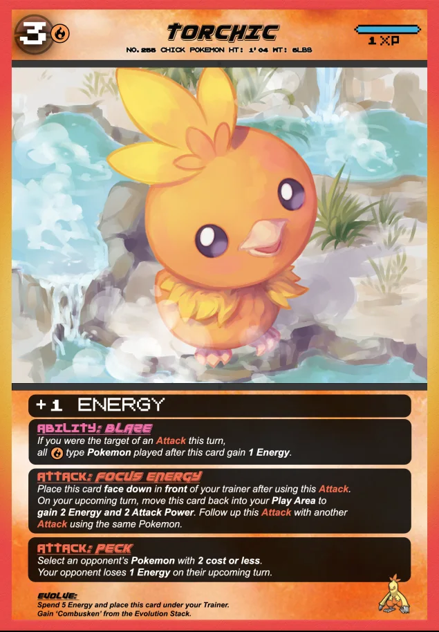 Torchic card
