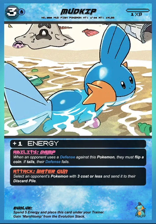 Mudkip card